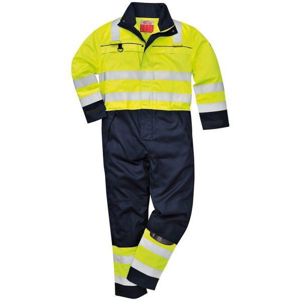 Portwest FR60 Hi Vis Multi-Norm Coveralls